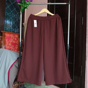 KULOT ALL SIZE JUMBO 4XL/5XL BB 70-99kg ADA | COD✅ Saku Kanan-Kiri / Longgar Nyaman / Ibu Hamil / Kasual | Crepe PremiumTEBAL & MELAR celana panjang wanita/XXXL/bawahan muslimah/kerja harian