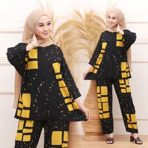 stelan batik perempuan import korean style higt quality