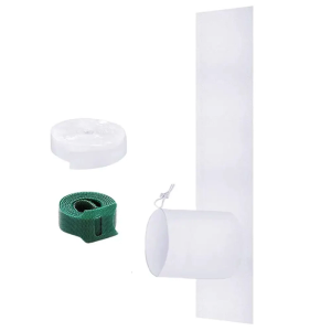 Window Door Seal Cloth Air Conditioning Air Lock Removable Flexible Sealing Set Portable Conditioning Air Outlet Seal