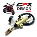 โปรโมชั่น ปั๊มกระทุ้งเบรคหลัง GPX CR5 / GR200R /Demon125 /Demon150gn /Demon150gr /Demon x ปั๊มเบรคหลัง ปั๊มดีสเบรคหลัง ปั๊มกระทุ้ง +กระปุกน้ำมันเบรค. 