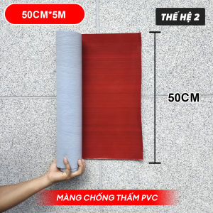 Thế hệ 2.0 CHỐNG THẤM PVC Chống KAJIKI Băng Keo Chống Thấm Khổ Lớn Chống thấm Cuộn 5 mét Rộng 20cm/30cm/50cm/100cm
