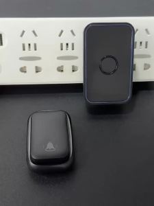 CACAZI Self Powered Wireless Doorbell Waterproof No Battery Required 60 Chimes 0-110dB Smart Home Door Ring Bell US EU UK Plug