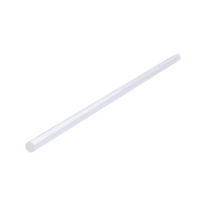 PHYHOO 1PC ก้านควอตซ์โปร่งใสความมั่นคงที่แข็งแกร่งไม่ง่ายต่อการแตกสำหรับการผสมก้านห้องปฏิบัติการ