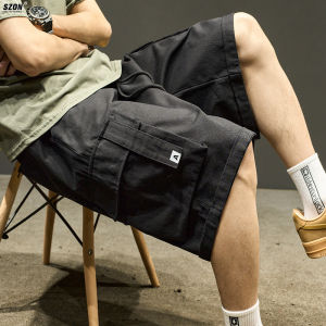 SINRANSINYA丨quần short-Quần đùi nam Nhật Bản mùa hè đồ bay thời trang quần thời trang mới thường ngày rộng của Nam 1/2