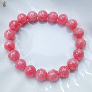 Premium Grade Argentina Pinkish / Icy Rhodochrosite Bracelet