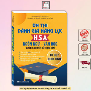 Sách - Ôn Thi Đánh Giá Năng Lực HSA Ngôn Ngữ - Văn Học