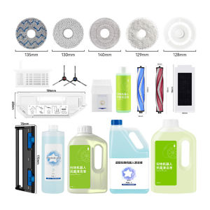 Ecovacs DEEBOT T30 PRO Omni  T30S AI Robot Vacuum Cleaner HEPA Filters Roller Main Brushes Mop Pads Dust Bags Side Brush Cover Accessories Replacement Parts