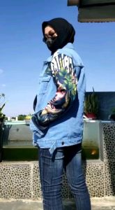 Jaket Jeans Washing Brutalist Denim Original Pria Wanita Keren Kekinian Jacket Jean Premium Fashion Distro Semarang Kendal Bandung