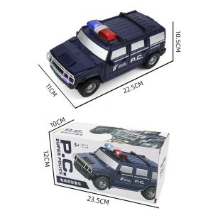 Remote Control Car Toy for Boys 360° Rotating RC Deformation Robot Car Toy with LED Light Transform