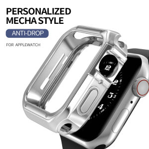 TPU Protector Case For Apple Watch 10 Ultra 2 1 49mm 46mm 42mm Shell Plating Protective Case for iWatch Series Ultra 10 9 8 7 SE 6 5 4 40mm 41mm 44mm 45mm 38mm