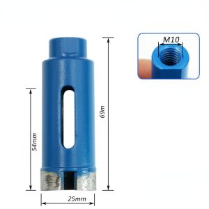 M10 25mm Dry Diamond Core Drill Bit Marble Granite Brick Tile Concrete Opener Diamond Core Bit
