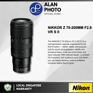 Nikon NIKKOR Z 70-200mm F2.8 VR S II Lens [Nikon Z] | Nikon Singapore Warranty