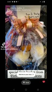 Fruit Basket- Healthy GiftPerfect gift for any occasion ✔️ YES to same day delivery within Metro Manila areas🚚