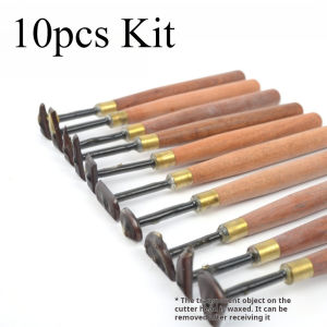 10pcs Multiple Models Pottery Trimming Knife Set for Gundam Gunpla GK DIY Mecha Building Model Making Tool Sharp Model Design Tool Knife Kit