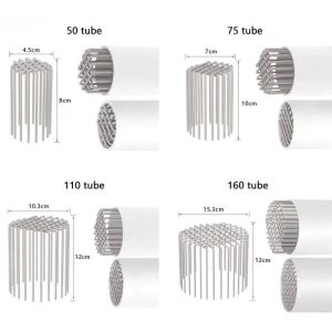 Balcony Drainage Cover Round Anti-blocking Roof Floor Drain Outdoor Large Displacement 304 Stainless