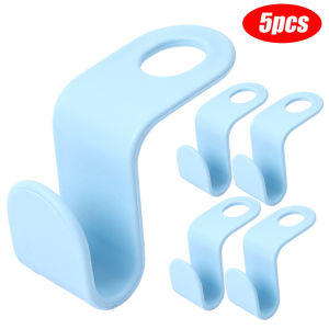 P287 ราคาต่อ 5 ชิ้น ตู้เสื้อผ้า ประหยัดพื้นที่ ตะขอ ที่เก็บเสื้อผ้า ตะขอพลาสติก ขนาดเล็ก ตัวต่อไม้แขวน ไม้แขวนเสื้อ ตะขอแขวน SP