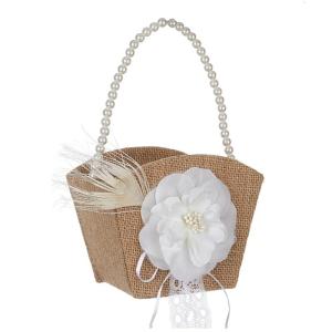 Trang trí wicker giỏ hoa phong cách Handmade giỏ Giỏ mua sắm cho trang trí sự kiện