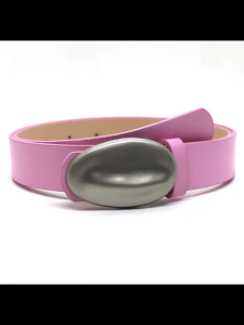 Phụ Nữ da PU giả thắt lưng eo Với Hình Dạng Hình Bầu Dục khóa kim loại Đơn Giản thắt lưng có thể điều chỉnh màu trơn Cho Quần Jean Ăn Mặc