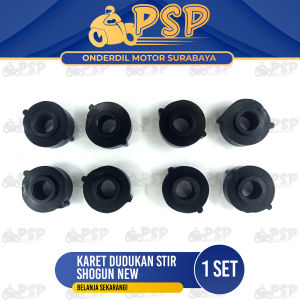 Karet Dudukan Stir Shogun New (Harga Per Set Isi 8) - Rubber Seat Peredam Ganjal Ganjel Pangkon
