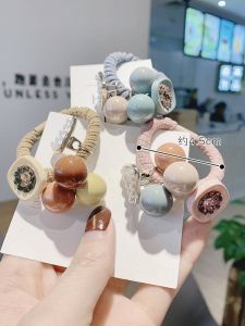 【NEW】 Korean Fashion Rubber Band Elastic Elegant Korean Style Adult Ladies Girl Women Hair Accessories