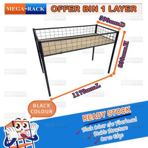 OFFER BIN SINGLE LAYER