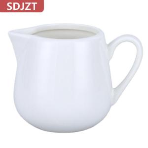[COD] SDJZT โถเครื่องปรุงอาหารเซรามิกขนาด50 100 160 220มล. ภาชนะใส่ถ้วยครีมเครื่องใช้ในครัวสีขาวเหยือกใส่น้ำตาลครีมและนม