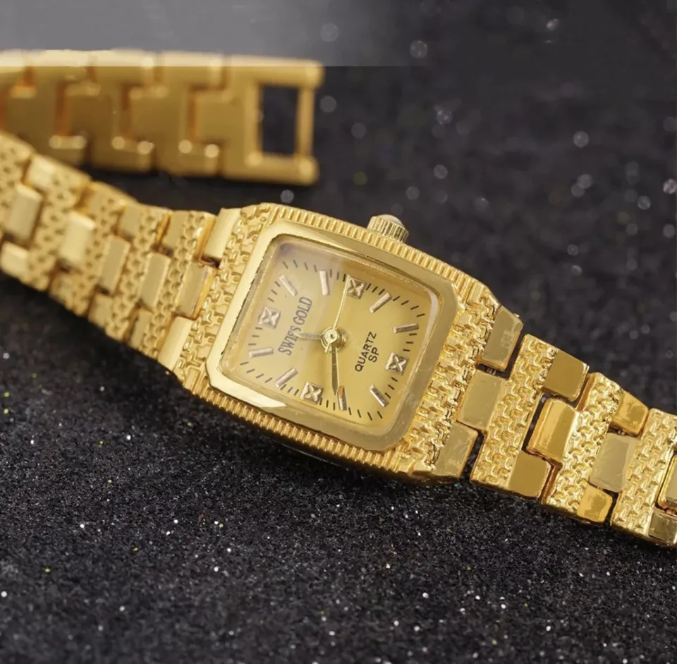 Swiss gold 2025 quartz watch