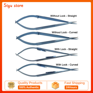 Autoclavable Needle Holders with Lock/without Lock Surgical Needle Holding Forceps Ophthalmic Eye Instrument