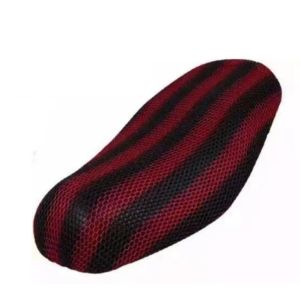 MOTORCYCLE Seat Cover Net Jaring Seat Hitam Black Motor Cooling Bike 3D Breathable Cushion Cover Sunscreen Protector Universal Y15 RS150 EX5 LC135 Wave 125 L XL XXL VARIO ADV150 EGO S LC AVANTIZ EX5 M L XL XXL