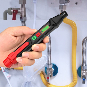 Xách tay bộ dò rò rỉ gas cầm tay khí đốt tự nhiên sniffers độ nhạy cao với/không màn hình LCD Powered ht59/ht60