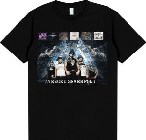 AVENGED SEVENFOLD t-shirt musik kaos band rock A7X