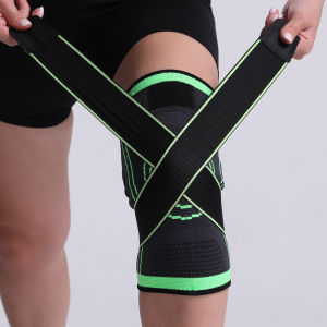 1PCS Sports Men Pressurized Elastic Knee Pads Support Fitness Gear Brace Protector Knee Sleeve