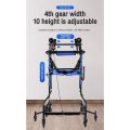 XCFASHION Eight wheel walker rehabilitation equipment stainless steel Adjustable pulley walker. 