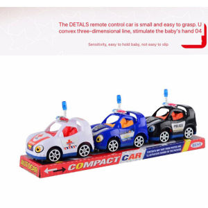 3in1 TOYS Childrens car Pull Back Police Car