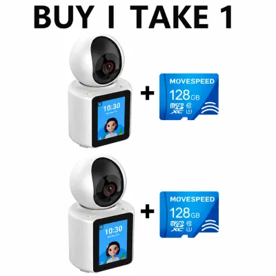 【face to face】CCTV Camera Video Calling Wifi Security Camera With ScreenTwo-way Video Call Baby Monitor 1080P WiFi night vision IP security cctv camera