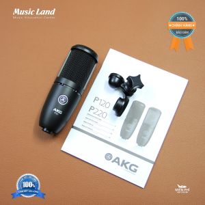 Micro AKG P120 Chính Hãng Dùng Thu Âm Hoặc Hát Live Stream Vang Và Ấm