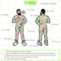 SAI MAGIC TATTOO Lasts to 2 weeks 10CM×06CM Tattoo sticker waterproof long lasting Temporary fake tattoo Love Musical Note Cake Bow Tie Cute Assorted Minimalist Small Little Tattoo Wrist Herbal Henna Tattoo 418. 