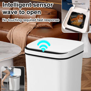 🗑️ Durable Waterproof Odor-Proof Corrosion-Resistant Automatic Sensing Dust-Proof Wear-Resistant Trash Can - Royal NOIR Smart Garbage