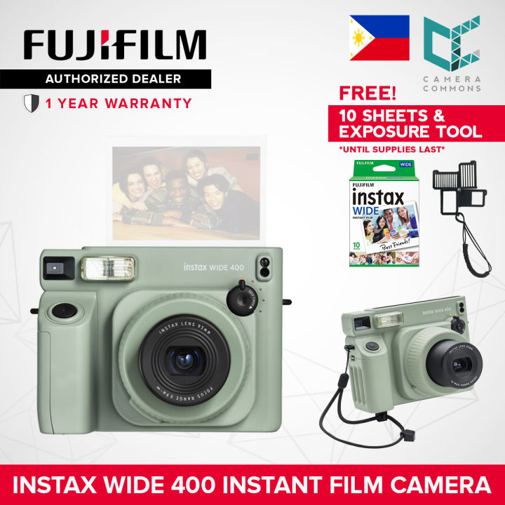 FUJIFILM Instax Wide 400 300 Instant Film Camera Aa Battery