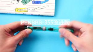 New Pens 355: A Comprehensive Guide to Transparent Student Gift & Resin Piston Fountain Demonstration Pen