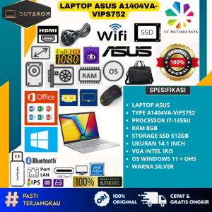 LAPTOP ASUS TYPE A1404VA-VIPS752