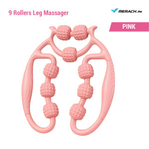 Leg Hand Neck Waist Slim Massager Muscle Pain Relief Roller Wheel Relaxer Fitness Home Alat Urut Badan Kaki Tangan