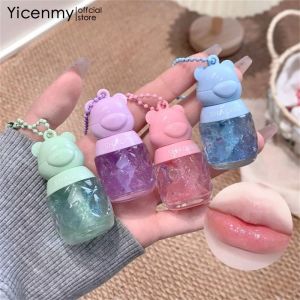 Yicenmy SHAQINUO สารสกัดจากผลไม้ Durun Fine Shimmer น้ำมันริมฝีปากชุ่มชื้น กระจกน้ำริมฝีปากเคลือบกันน้ำริมฝีปากยาวนาน