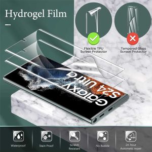 [ANTIGORES] Pelindung Layar Depan Belakang Screen Guard Hydrogell Samsung S24 Ultra s24 Plus S24
