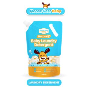 Moose Gear Baby Laundry Liquid Detergent 1000ml Fabric Softener Fabcon 500ml Bottle Cleanser 500ml