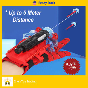 Spiderman Hand Launcher Simulation Play Set Children Toys Mainan Spiderman Budak
