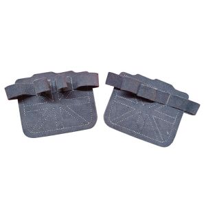 5MENLWE 1PC/ 1 Pair Cowhide Leather Training Half Finger Fitness Gym Glove Palm Pad Weight Lifting Gloves Sports Accessories