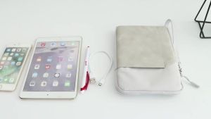 For Tablet Case Bag Pouch Waterproof Tablet Storage Portable12.9inch 10.9 Multi Pockets Sleeve Handbag Shockproof