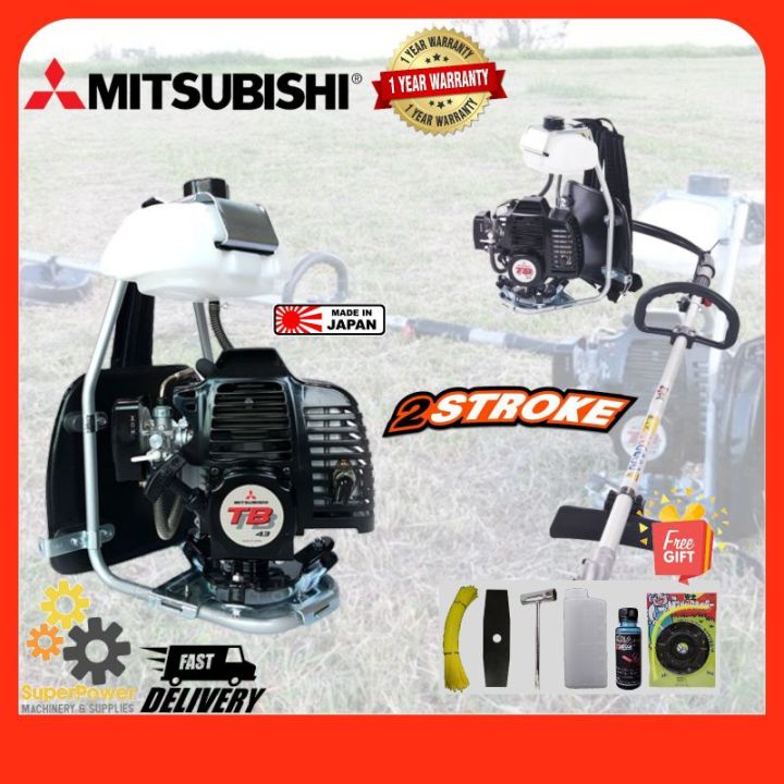MITSUBISHI TB43 Made in JAPAN Brush Cutter/Mesin Rumput Gasoline