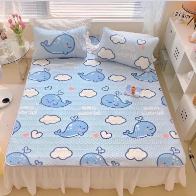 Chiếu Điều Hòa Mủ Cao Su Non ADU79 Bedding Họa Tiết 3D Mát Lạnh Chuẩn Hàng lᴏại 1